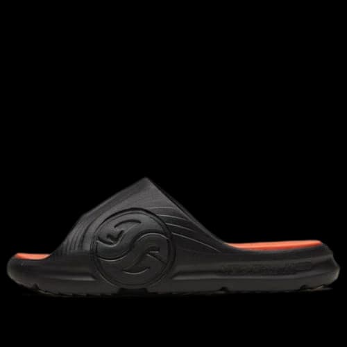 361 Degrees x Aaron Gordon Slippers 'Black Orange'