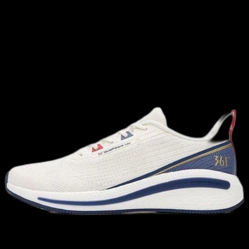361 Degrees QU!K Light Breathable Running Shoes 'White Blue'