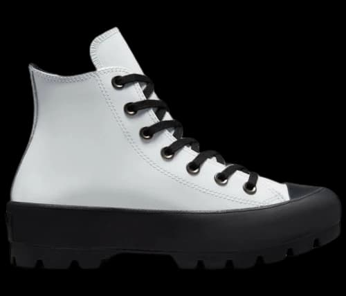 Converse Chuck Taylor All Star Lugged Hi White Black (Women's)