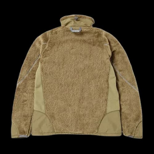 And Wander High Loft Fleece Jacket 'Beige'