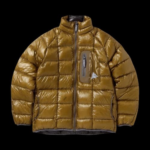And Wander Diamond Stitch Down Jacket 'Camel'
