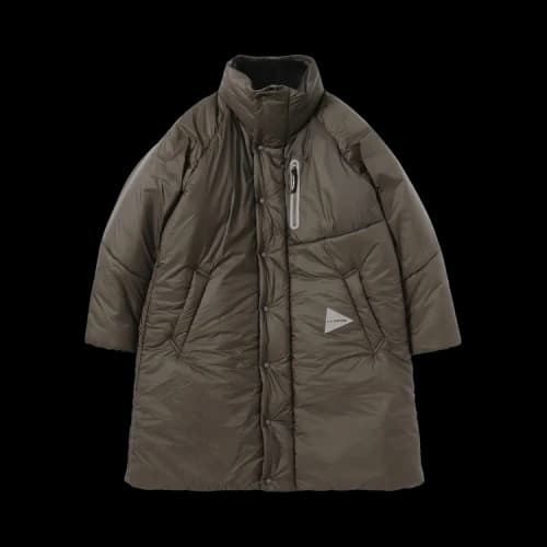 And Wander PrimaLoft Rip Coat 'Khaki'