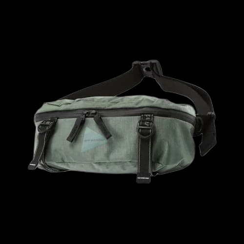 And Wander Heather Waist Bag 'Green'