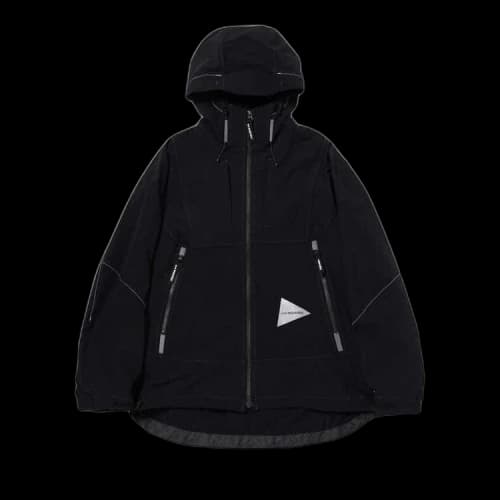 And Wander Schoeller 3XDRY Hooded Jacket 'Black'