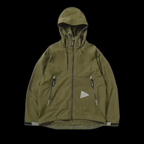 And Wander Schoeller 3XDRY Hooded Jacket 'Khaki'