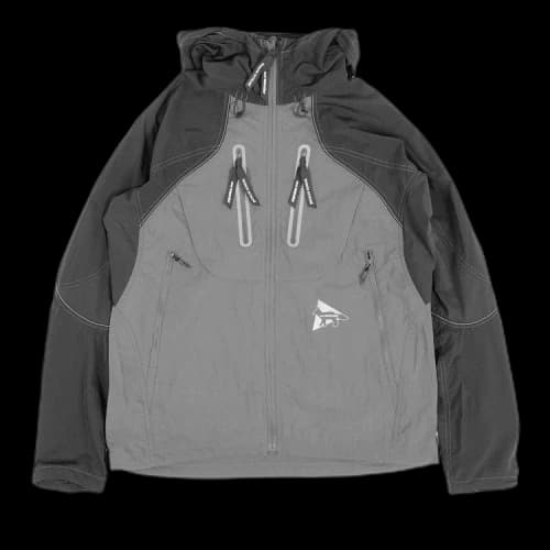 And Wander x Maison Kitsune Hiking Hooded Jacket 'Black'