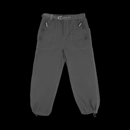 And Wander Vent Pants 'Black'