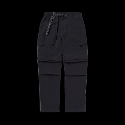 And Wander NY Taffeta Hiker 2Way Pants 'Black'