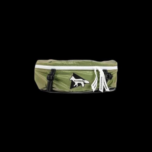 And Wander x Maison Kitsuné Sil Waist Bag 'Green'