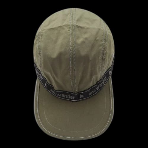 And Wander JQ Tape Cap 'Khaki'