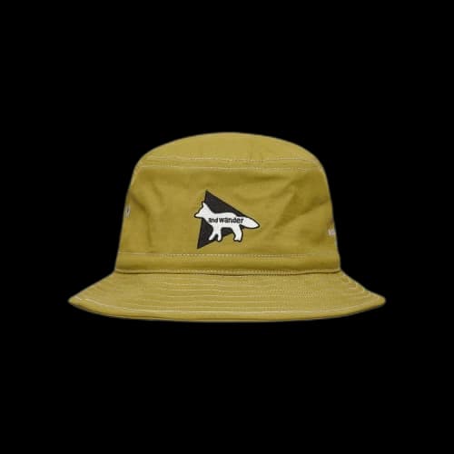 And Wander x Maison Kitsune Hat 'Green'