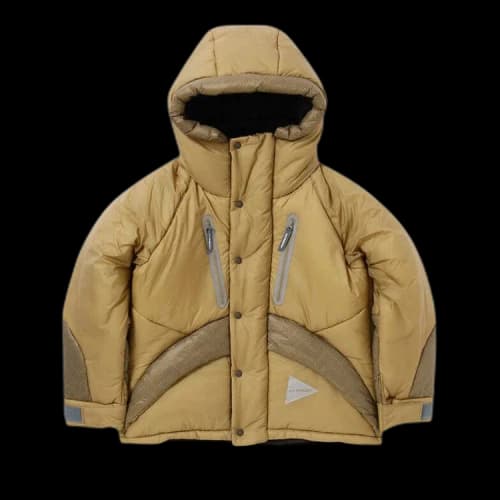 And Wander Primaloft Rip Jacket 'Beige'