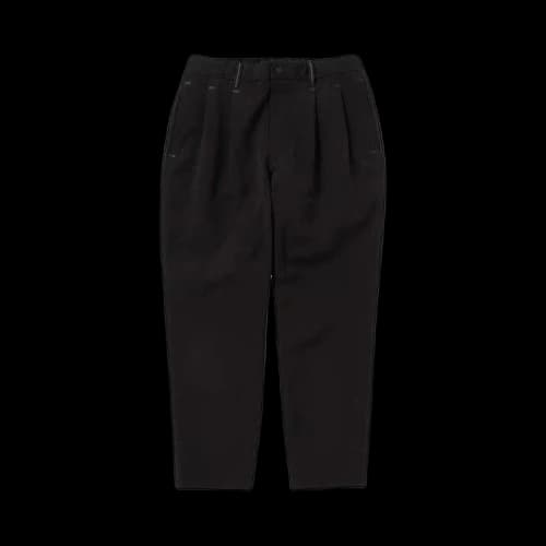 And Wander Plain Tailored Stretch Pants 'Black'