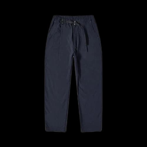 And Wander Chino Tuck Tapered Pants 'Navy'