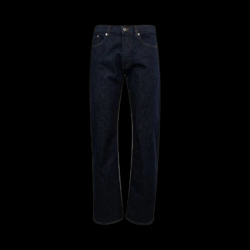 And Wander Dry Easy Denim Wide Pants 'Navy'