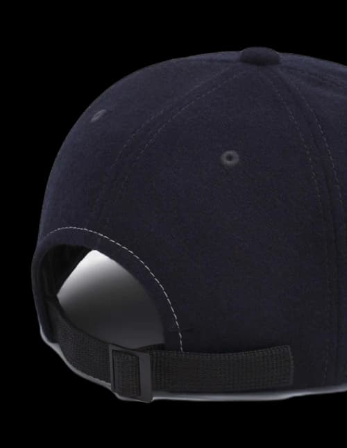 Maison Kitsune x And Wander Wool Cap Navy