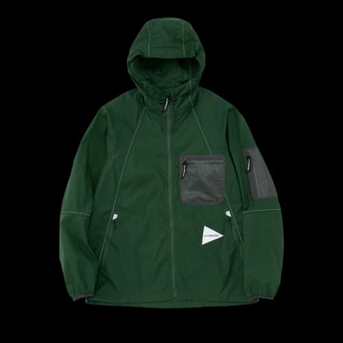 And Wander Breath Rip Hoodie 'Green'