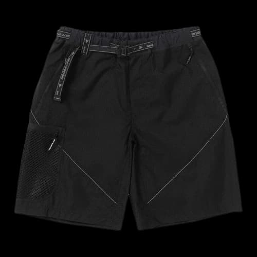 And Wander Breath Rip Short Pants 'Black'