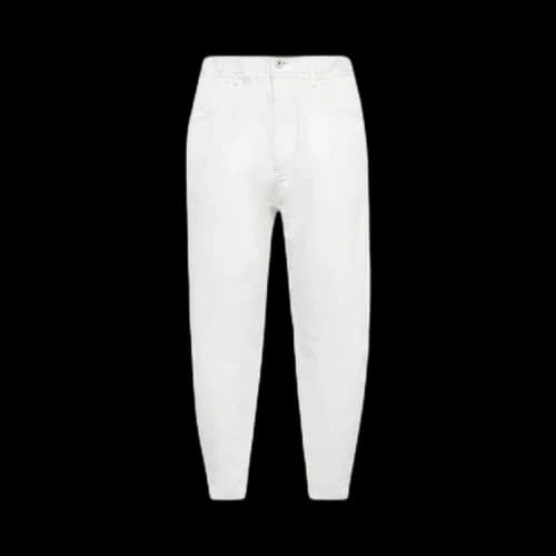 And Wander Dry Easy Denim Wide Pants 'White'