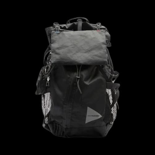 And Wander Ecopak Backpack 'Black'