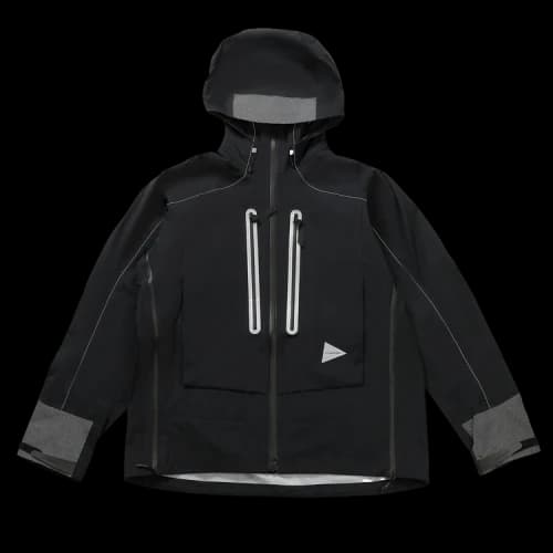 And Wander PERTEX Shield Rain Jacket 'Black'