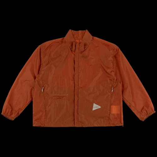 And Wander Oversized Rip Jacket 'Brown'