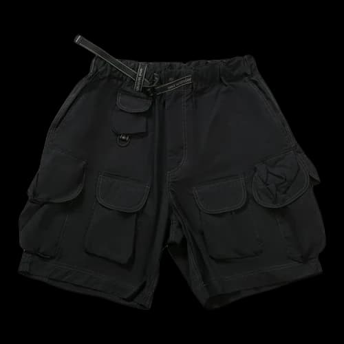 And Wander Multi Pocket Short Pants 'Black'
