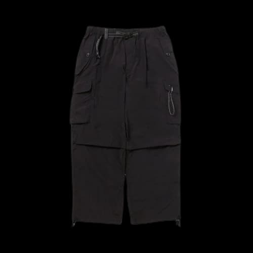 And Wander Oversized Cargo Pants 'Black'