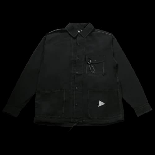And Wander Cordura Rip Shirt Jacket 'Black'