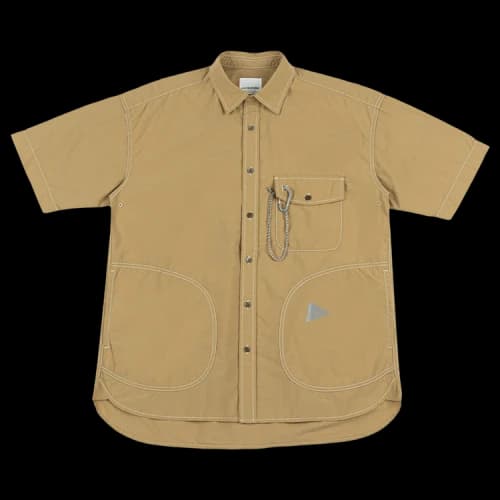And Wander Cordura Cotton Rip Shirt 'Beige'