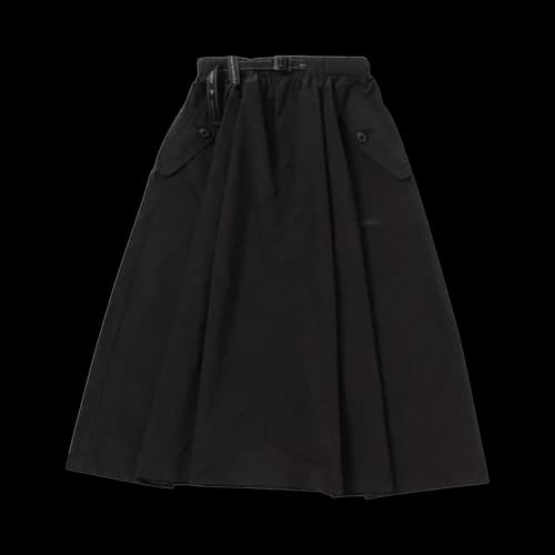 And Wander Oversized Cargo Skirt 'Black'