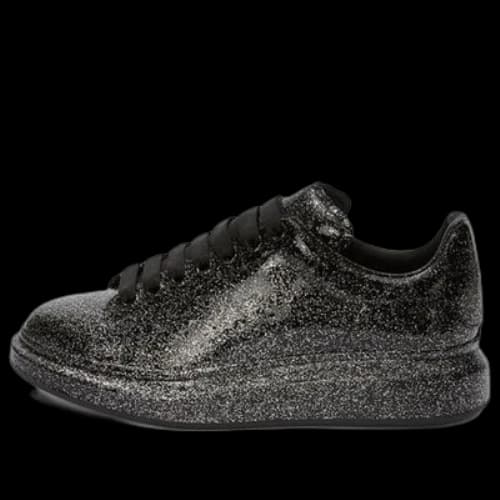 Alexander McQueen Oversized Sneaker Glitter 'Black'