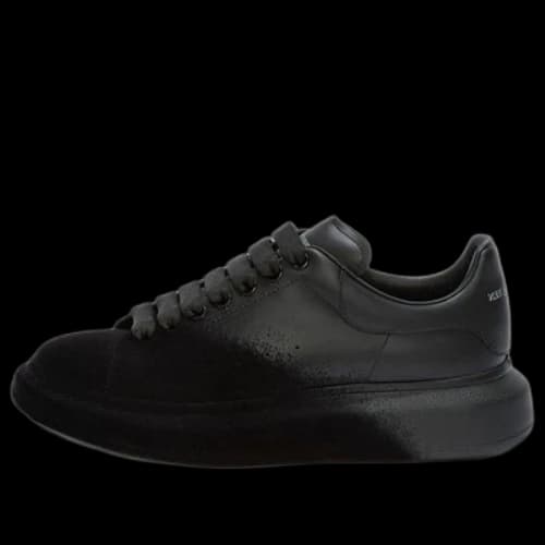 Alexander McQueen Oversized Two-Tone Sneaker 'Pure Black'