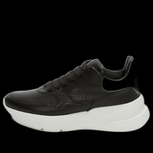 Alexander McQueen Oversized Runner 'Black White'