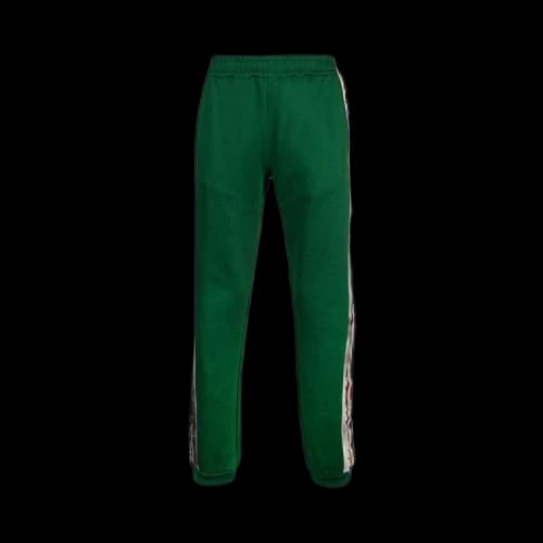 Gucci Printed Side Stripe Track Pant 'Green'