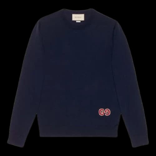 Gucci SS21 Wool Jumper 'Navy'