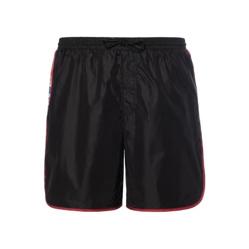 Gucci Retro Double G Webbing Shorts Unisex Black