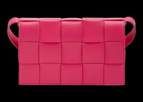 Bottega Veneta Cassette Bag Cranberry