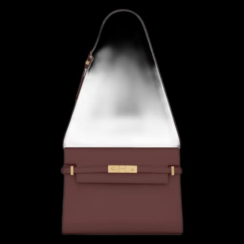 Saint Laurent Manhattan Shoulder Bag 'Rouge Eros'