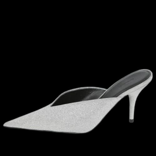 Balenciaga Glitter Knife Slingback 'Silver' (Women's)