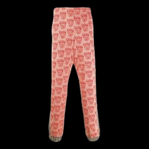 Gucci Houndstooth Cat Print Track Pants 'Orange'