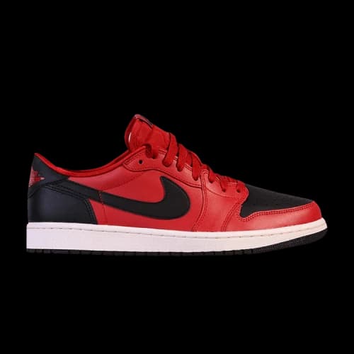 Air Jordan 1 Retro Low OG 'Gym Red Black' Sample