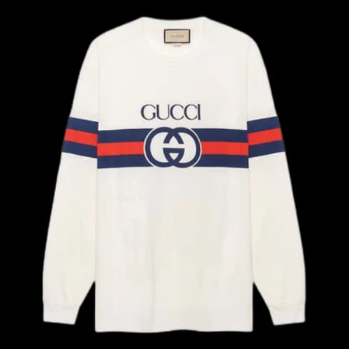 Gucci Interlocking G Cotton T-Shirt 'White'