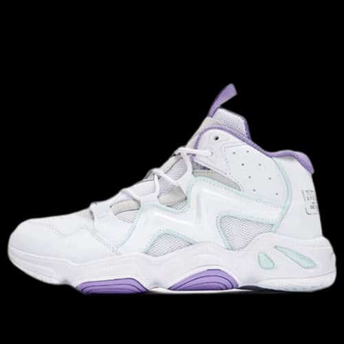 361 Degrees Basketball Shoes 'White Purple' (Women's)