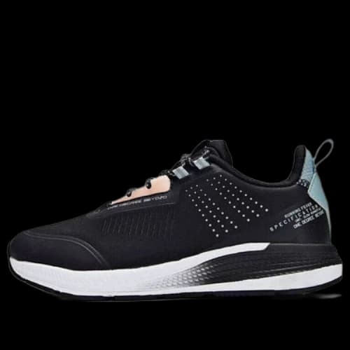361 Degrees x QU!K Light Breathable Running Shoes 'Black' (Women's)