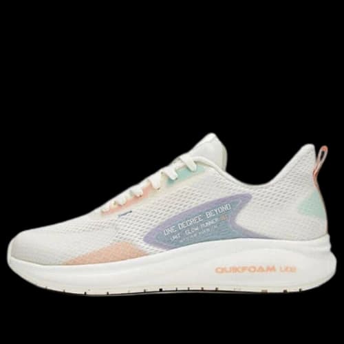 361 Degrees x QU!K Lite Rain-Away Lightweight Running Shoes 'White' (Women's)