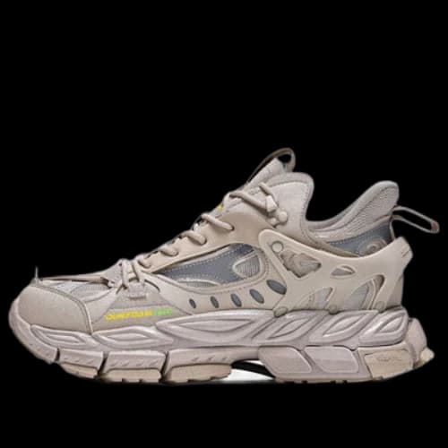 361 Degrees x QU!KFOAM ECO Q MECHA Running Shoes 'Beige' (Women's)