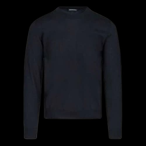 Balenciaga Back Print Interlocked BB Sweatshirt 'Black Blue'
