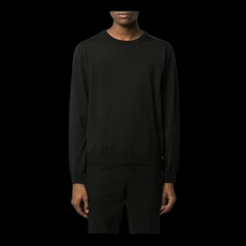 Balenciaga Back Print Interlocked BB Sweatshirt 'Black Green'