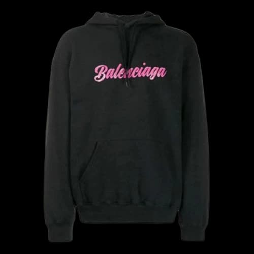 Balenciaga Logo Unisex Black